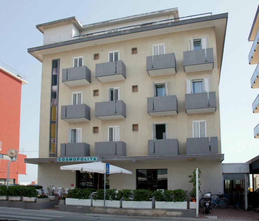 Hotel Cosmopolita Rimini Exterior foto